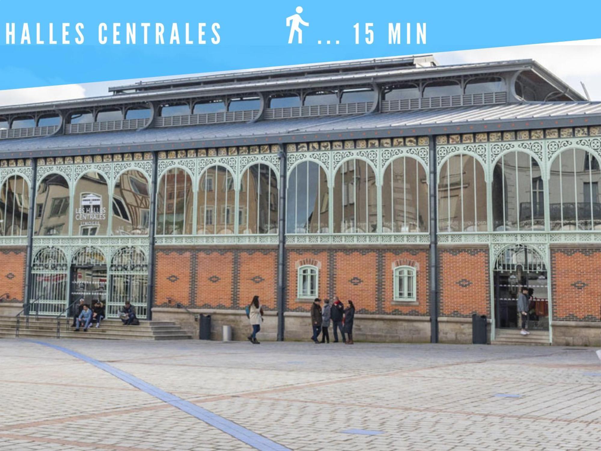 Le Lennon - Centre Ville T2 - Rez-De-Chaussee Limoges Exteriör bild
